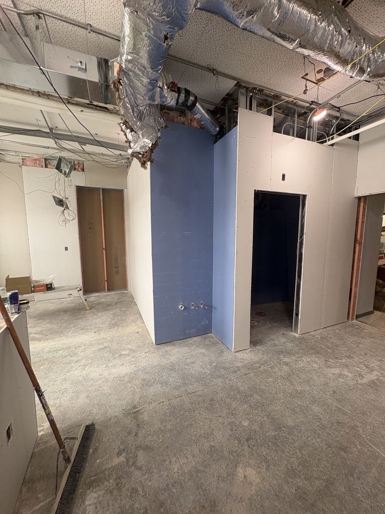 Capital project progress at Attica Elementary School as of Feb. 20, 2026. 