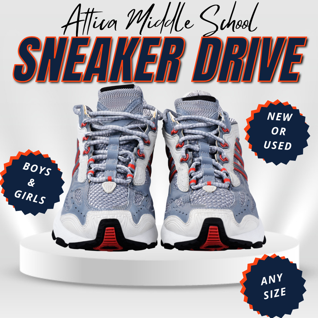 Shoe Drive informational flyer. 