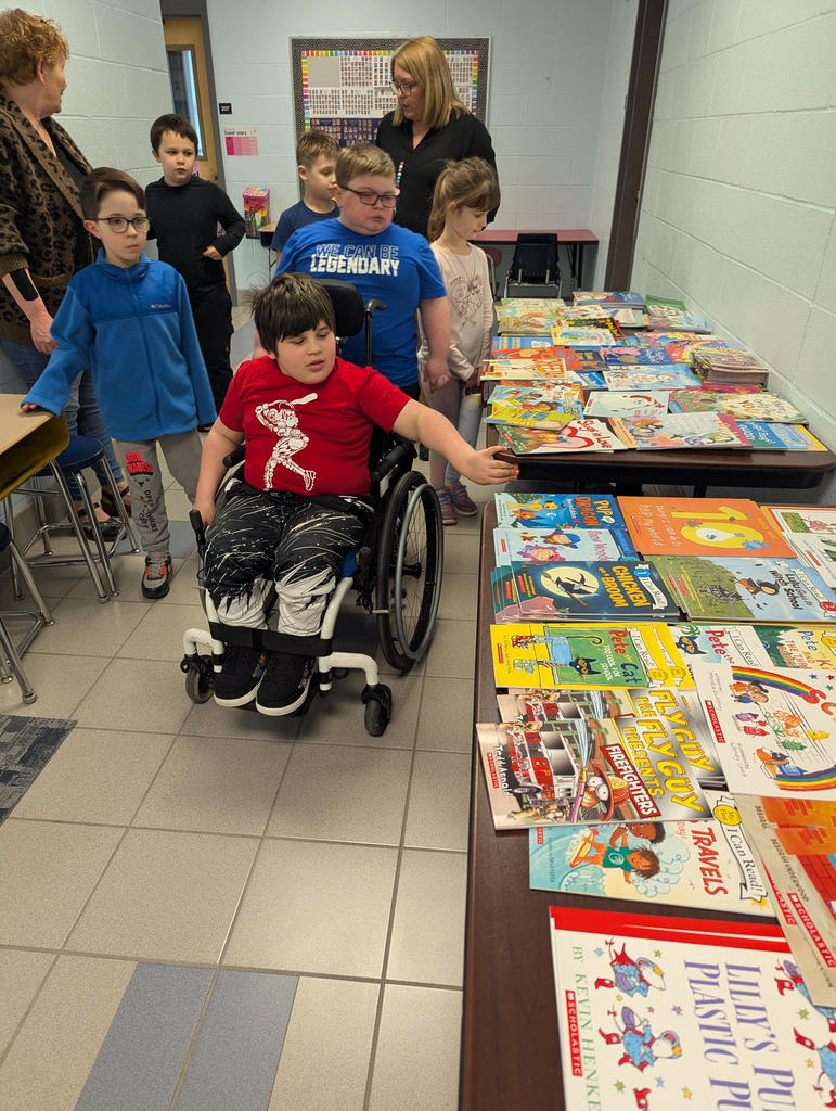 Scenes from Reading Week at Attica Elementary School.