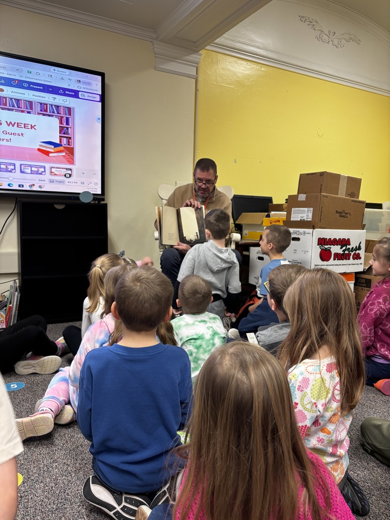 Scenes from Reading Week at Attica Elementary School.