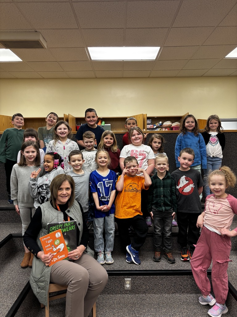 Scenes from Reading Week at Attica Elementary School.