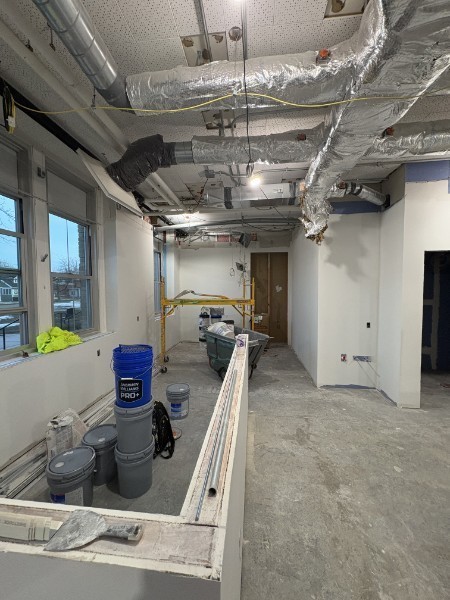 2024 Capital Project progress at Attica Elementary School as of March 5.