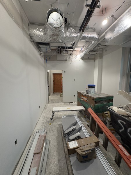 2024 Capital Project progress at Attica Elementary School as of March 5.