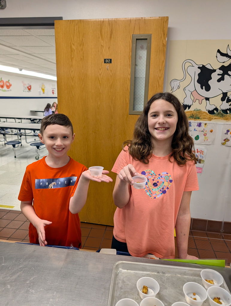 Scenes from our garlic parmesan roasted potato taste test at Attica Elementary School March 11.