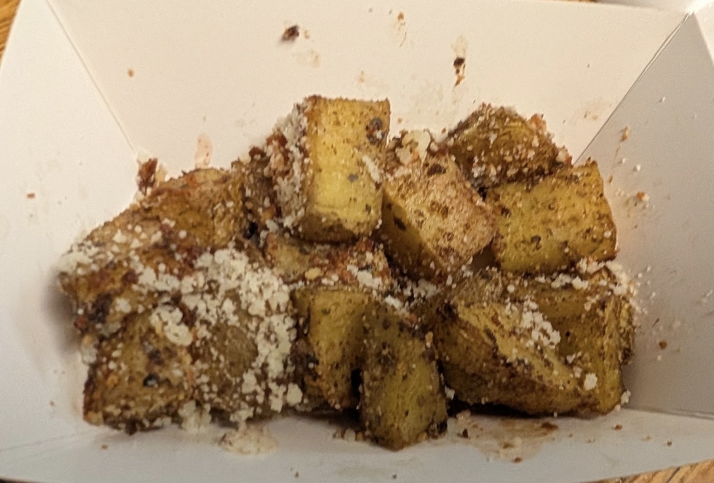 Scenes from our garlic parmesan roasted potato taste test at Attica Elementary School March 11.