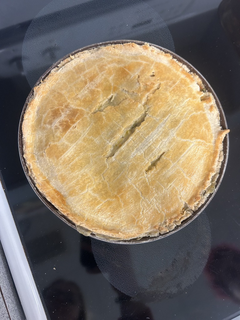 Alyssa Wright’s Intro to Agriculture students are pictured preparing two chicken dishes in class.