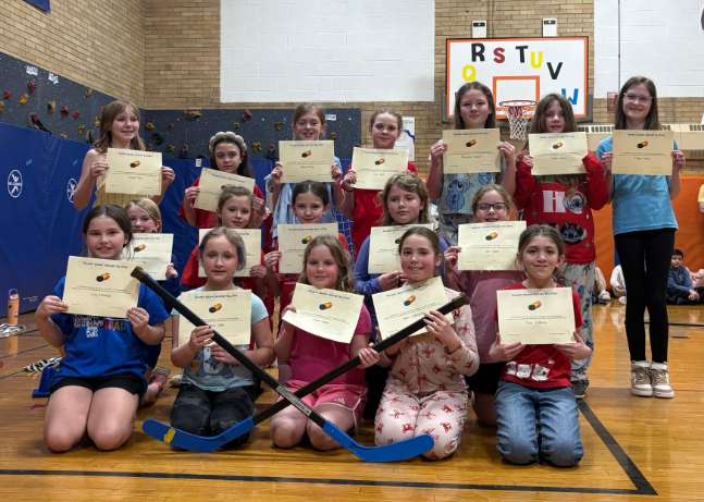 Scenes from our 3rd and 4th grade all-star floor hockey tournament games at Attica Elementary School earlier this month.