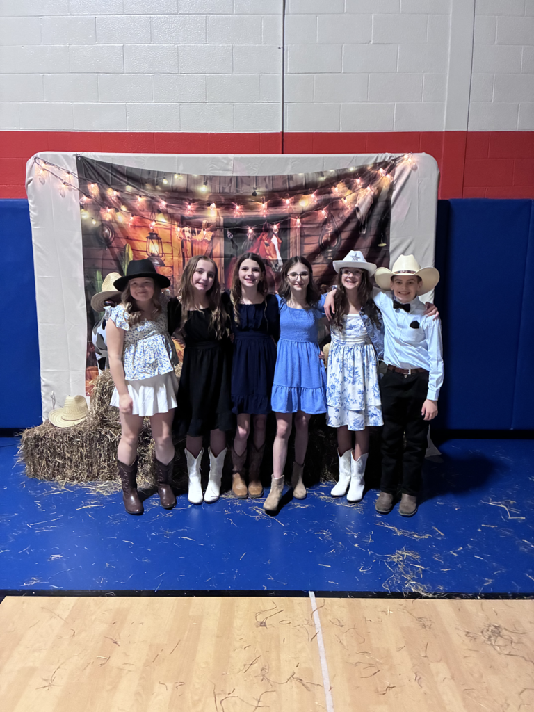Scenes from our middle school western dance on Friday.