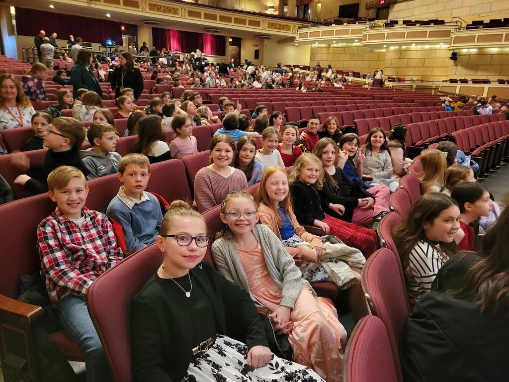 Scenes from our fourth graders’ March 13 field trip to Rochester to see a concert by the Rochester Philharmonic Orchestra and tour the Memorial Art Gallery.