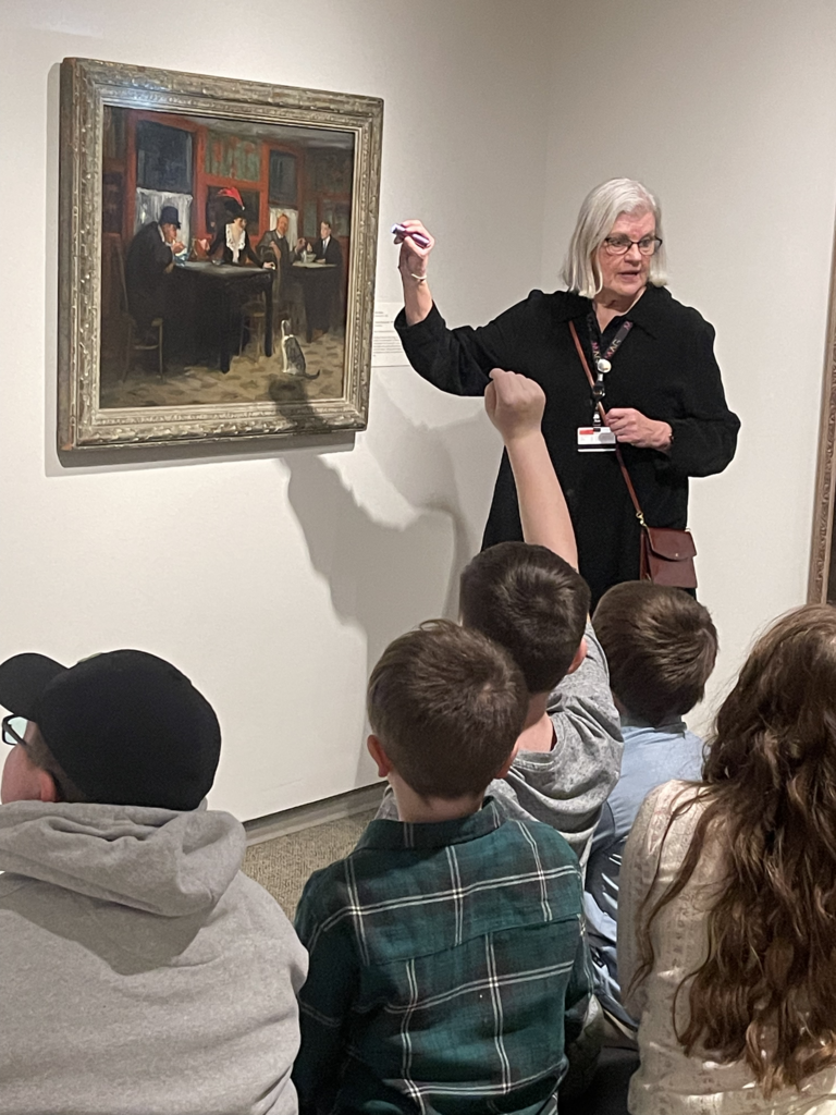 Scenes from our fourth graders’ March 13 field trip to Rochester to see a concert by the Rochester Philharmonic Orchestra and tour the Memorial Art Gallery.