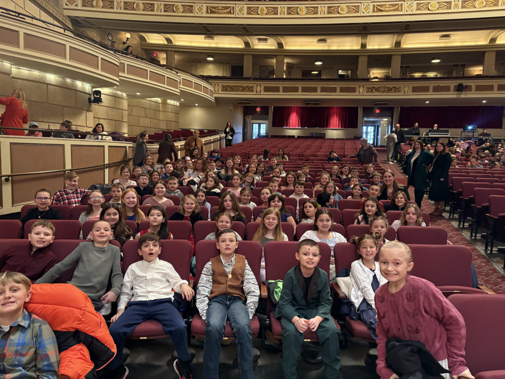 Scenes from our fourth graders’ March 13 field trip to Rochester to see a concert by the Rochester Philharmonic Orchestra and tour the Memorial Art Gallery.