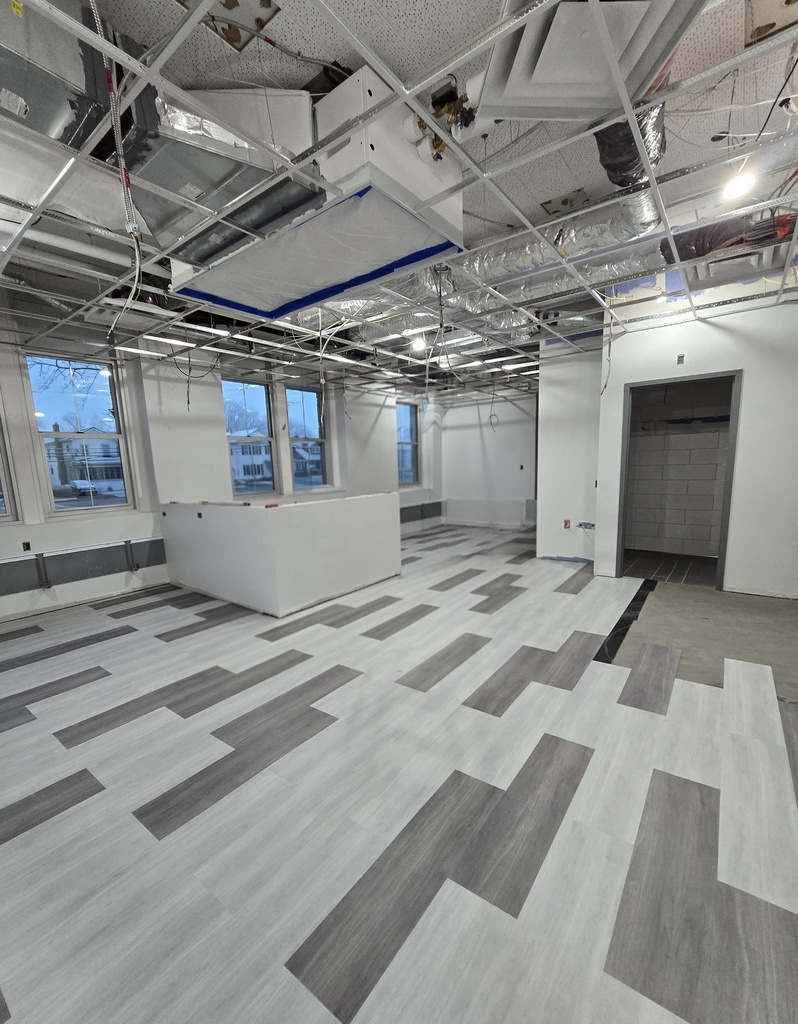 Capital Improvement Project progress at Attica Elementary School as of March 21, 2026. 