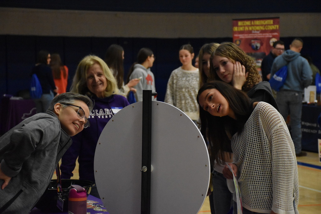 Scenes from the ‘GLOW With Your Hands: Healthcare’ career expo at Genesee Community College March 20. 