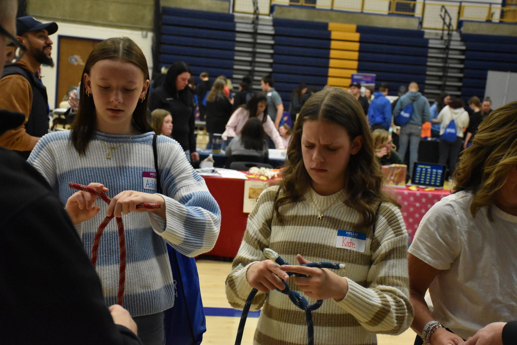 Scenes from the ‘GLOW With Your Hands: Healthcare’ career expo at Genesee Community College March 20. 