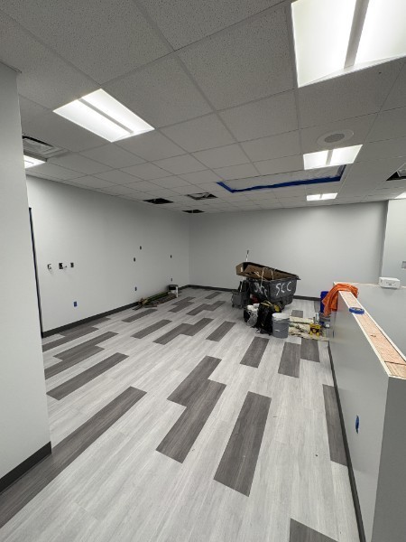 Capital project progress at Attica Elementary School as of April 2, 2026.