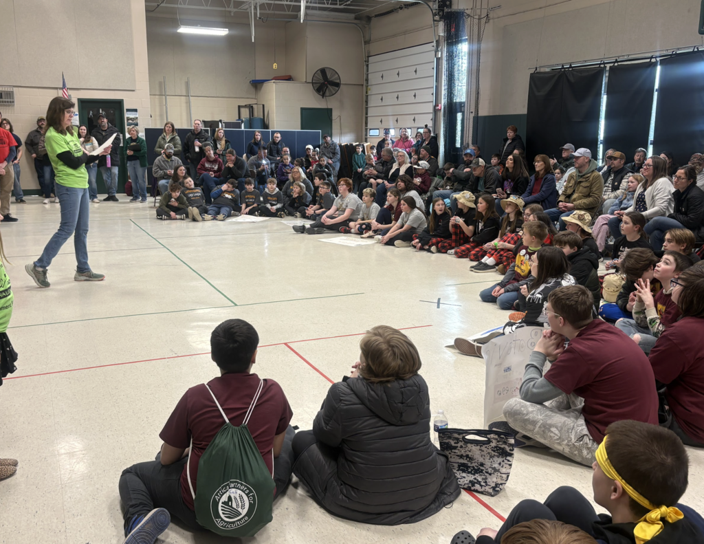 Scenes from the First Lego League competition last month.
