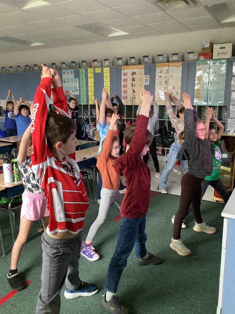 Scenes from Wellness Day April 1 at Attica Elementary School. 