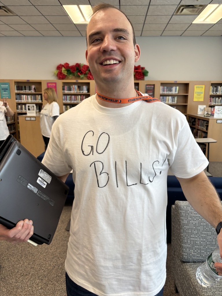 Scenes from high school staff’s underground spirit week last week. 