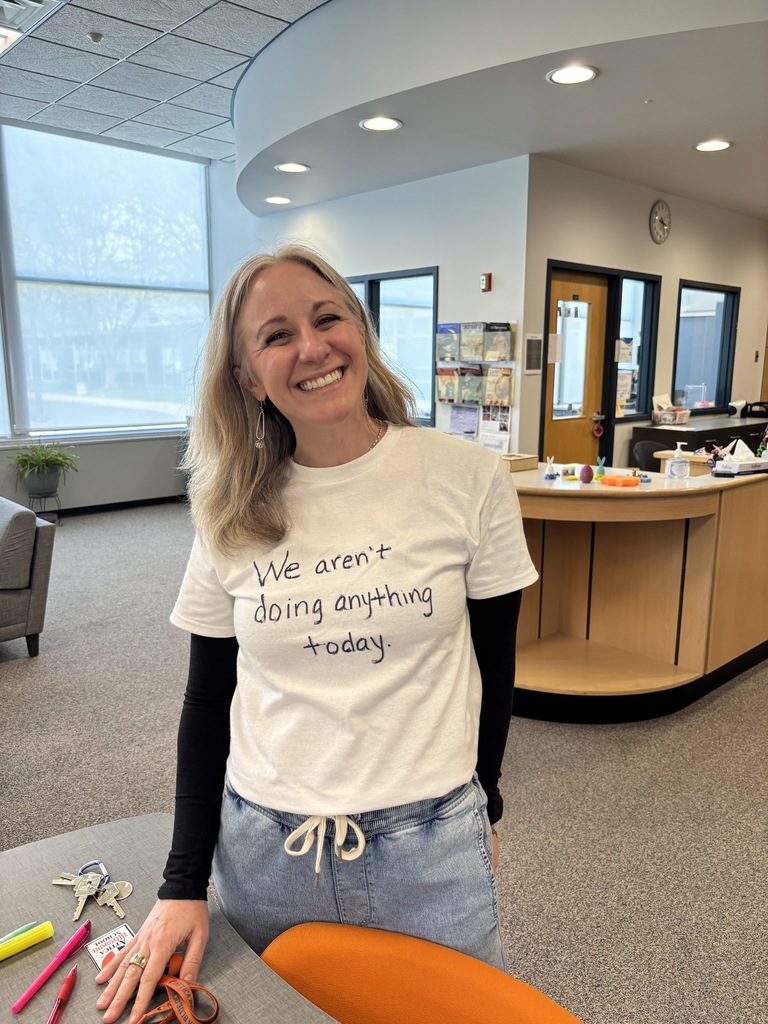 Scenes from high school staff’s underground spirit week last week. 