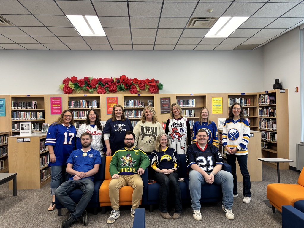 Scenes from high school staff’s underground spirit week last week. 