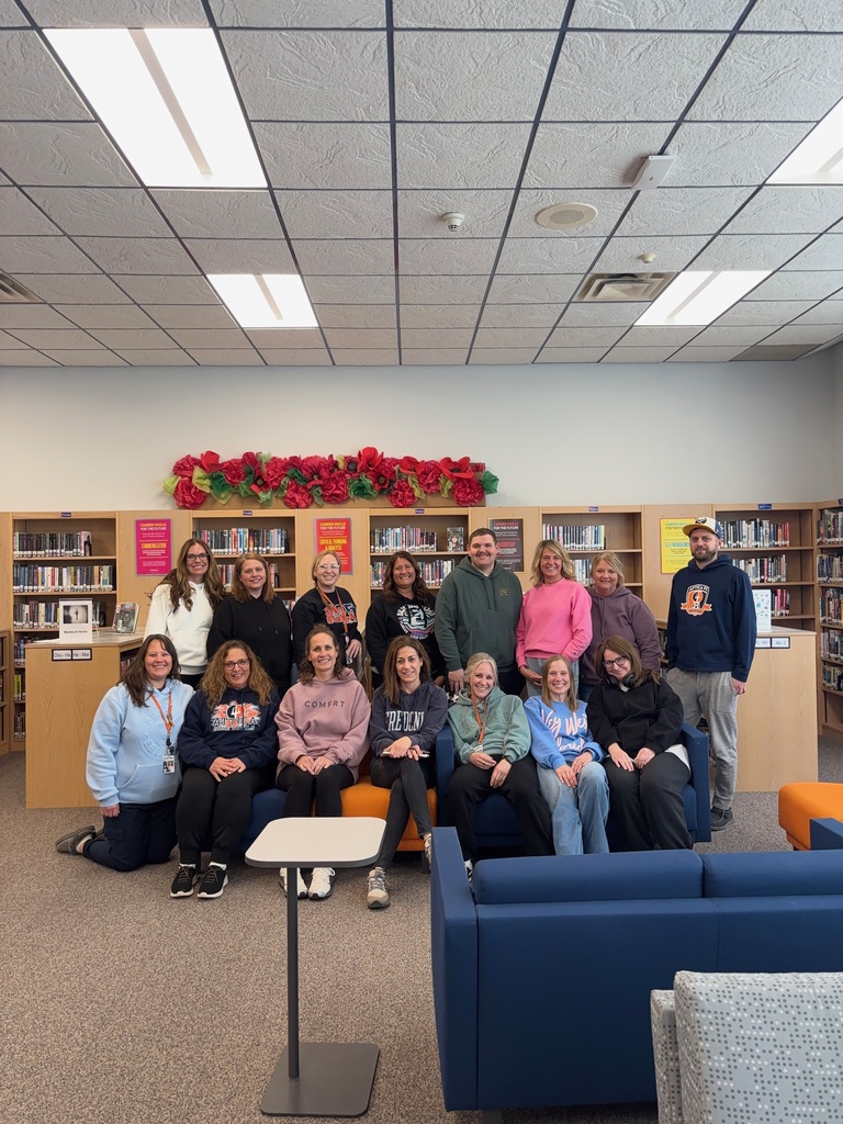 Scenes from high school staff’s underground spirit week last week. 