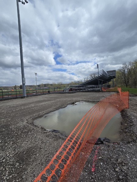 Capital project progress as of April 27, 2026. 