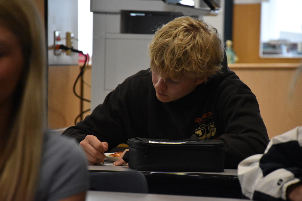 Scenes from Mr. Matt Pita’s lunch and learn presentation last week. 