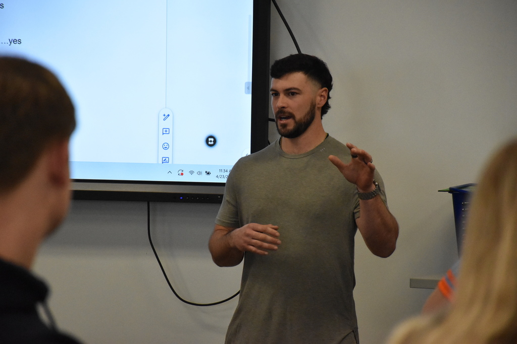  Scenes from Mr. Matt Pita’s lunch and learn presentation last week. 