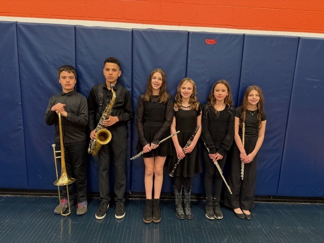 Scenes from the Genesee-Wyoming Music Educators Association’s All-County Festival last month at Oakfield-Alabama. 