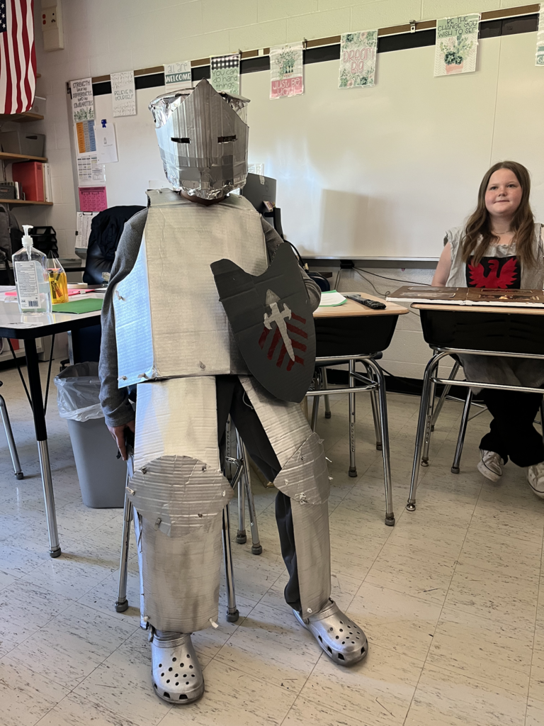 Scenes from our 6th grade Medieval Fair May 15.