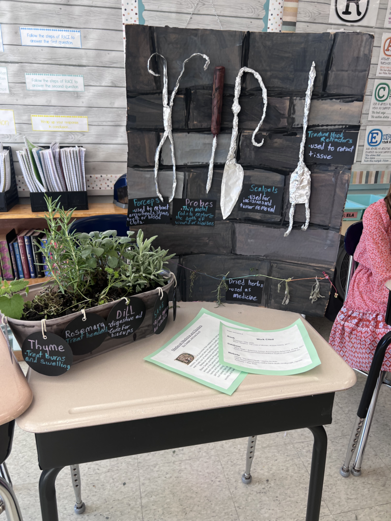 Scenes from our 6th grade Medieval Fair May 15.