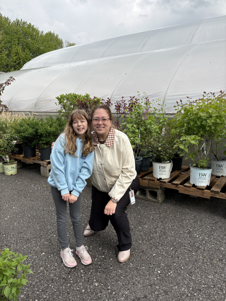 Scenes from Jessica Edwards’s 4th graders’ recent field trip to Fenton’s Bloom and Basket.