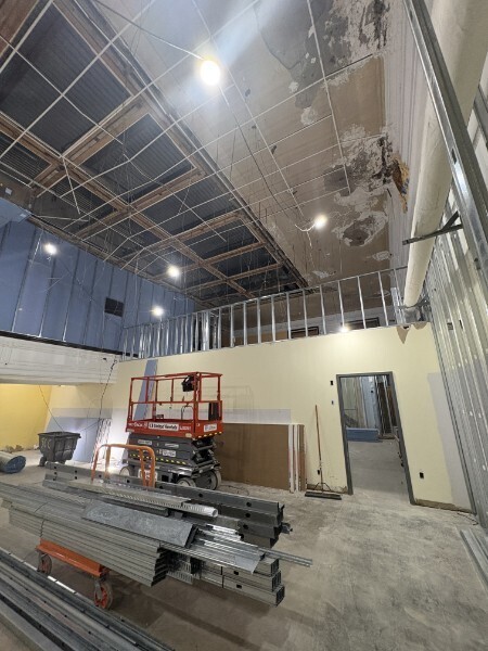 Capital project progress at Attica Elementary School as of May 7, 2026.