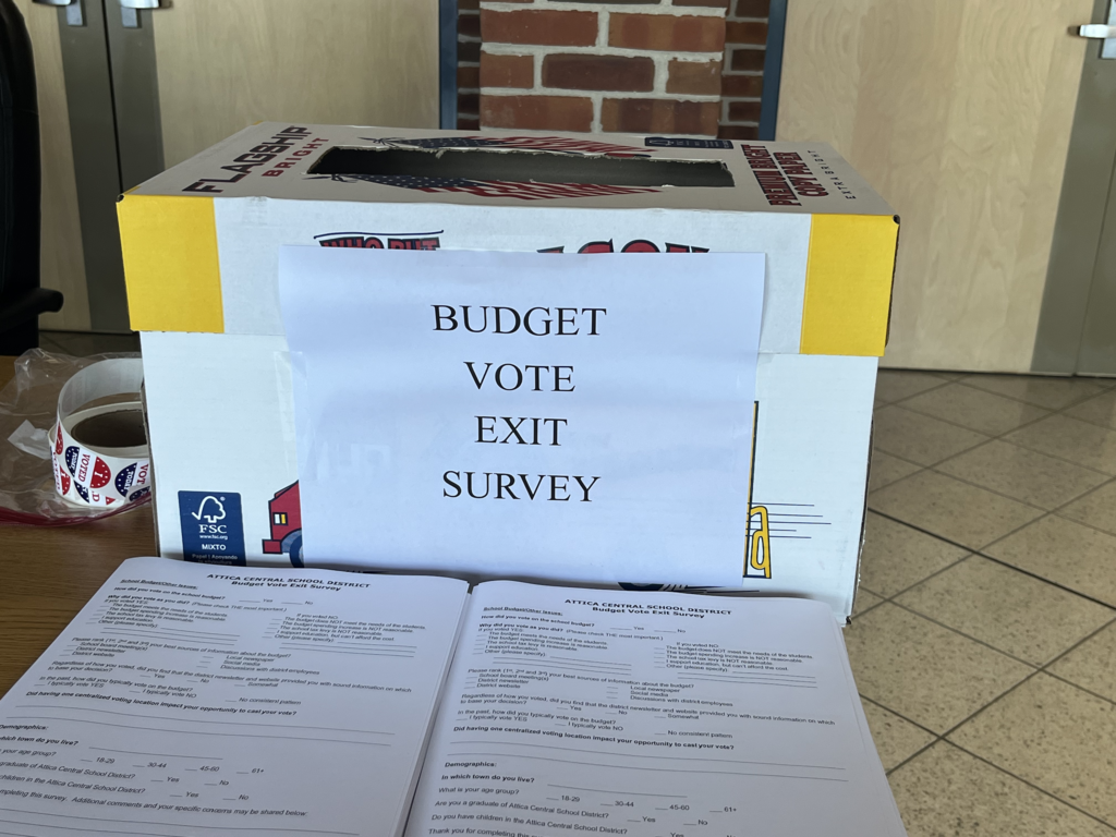 Scenes from our polling location inside our Performing Arts Center Lobby.