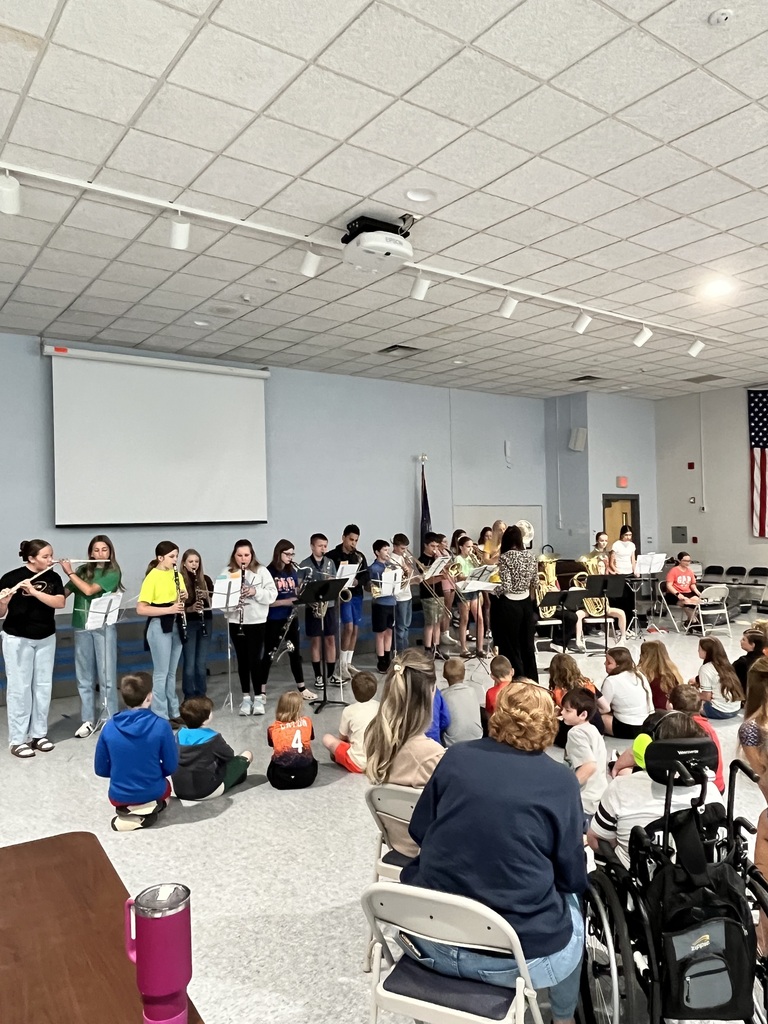 Scenes from our middle school student musicians’ band and chorus recruitment day at Attica Elementary School Tuesday.