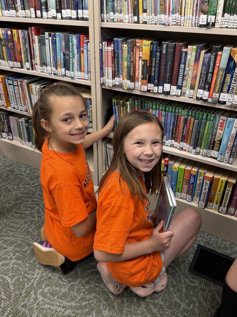 Scenes from Mrs. Susie Baker’s 3rd grade class’s field trip to Stevens Memorial Community Library yesterday. 