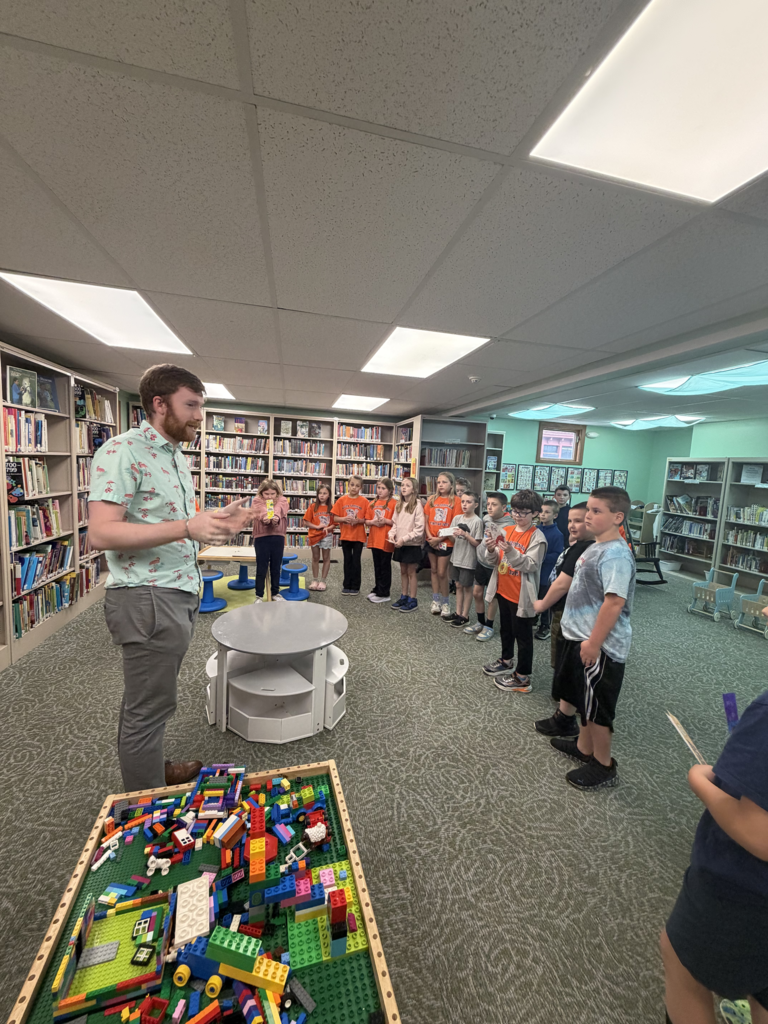 Scenes from Mrs. Susie Baker’s 3rd grade class’s field trip to Stevens Memorial Community Library yesterday. 