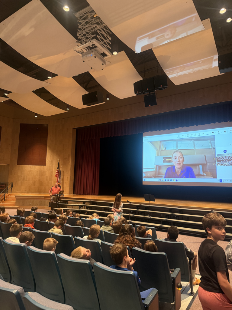Scenes from Attica alumna Tiffany Snyder’s (Class of 1997) virtual visit with middle schoolers Monday. 