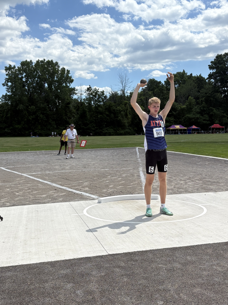 Scenes from the New York State Track and Field Championships this weekend at Webster Schroeder High School.