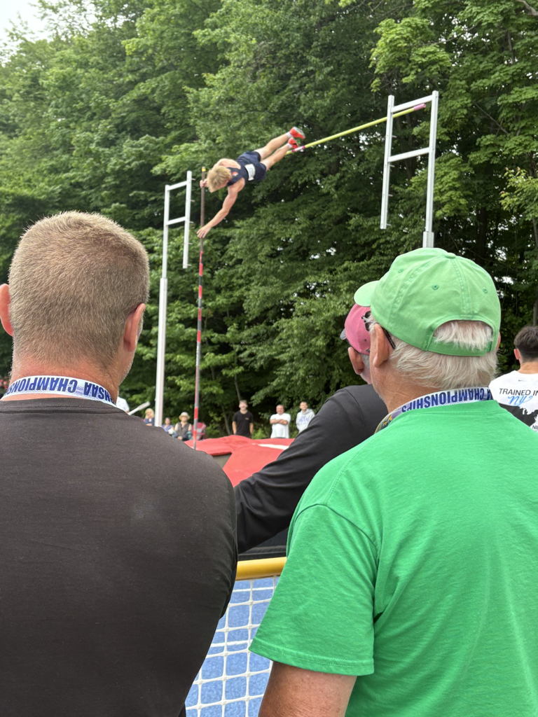 Scenes from the New York State Track and Field Championships this weekend at Webster Schroeder High School.