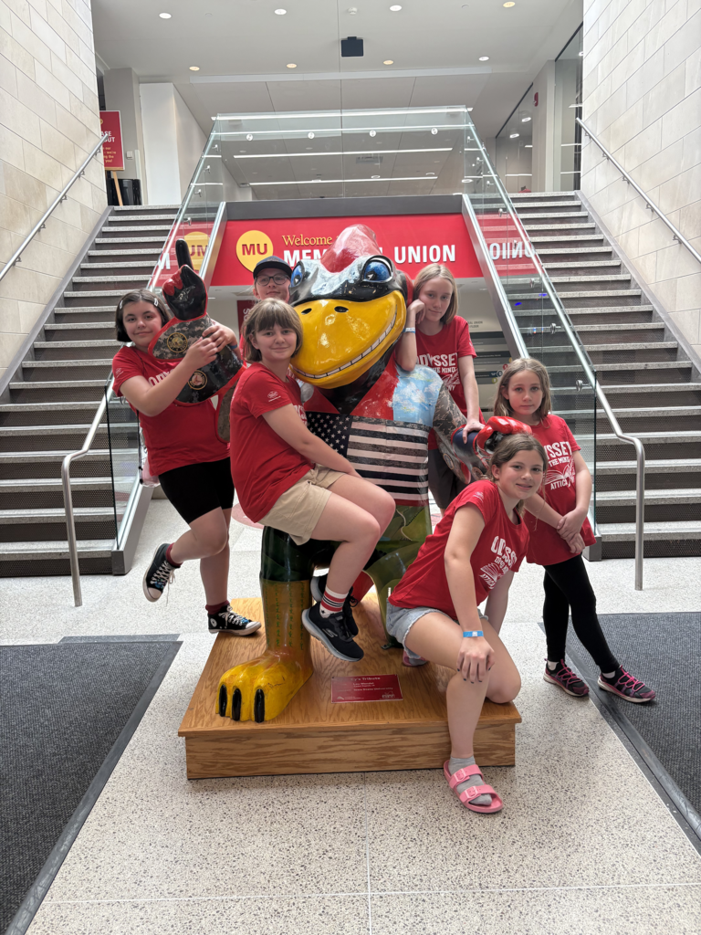 Scenes from the Odyssey of the Mind World Championship in Iowa last month. 