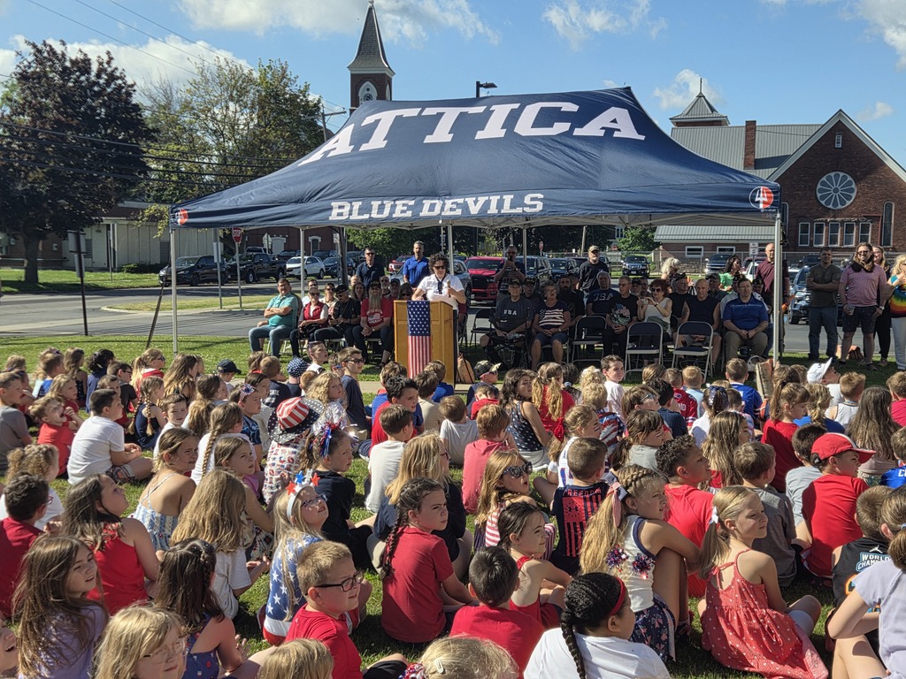 Scenes from Attica Elementary School's June 12 Flag Day Parade.