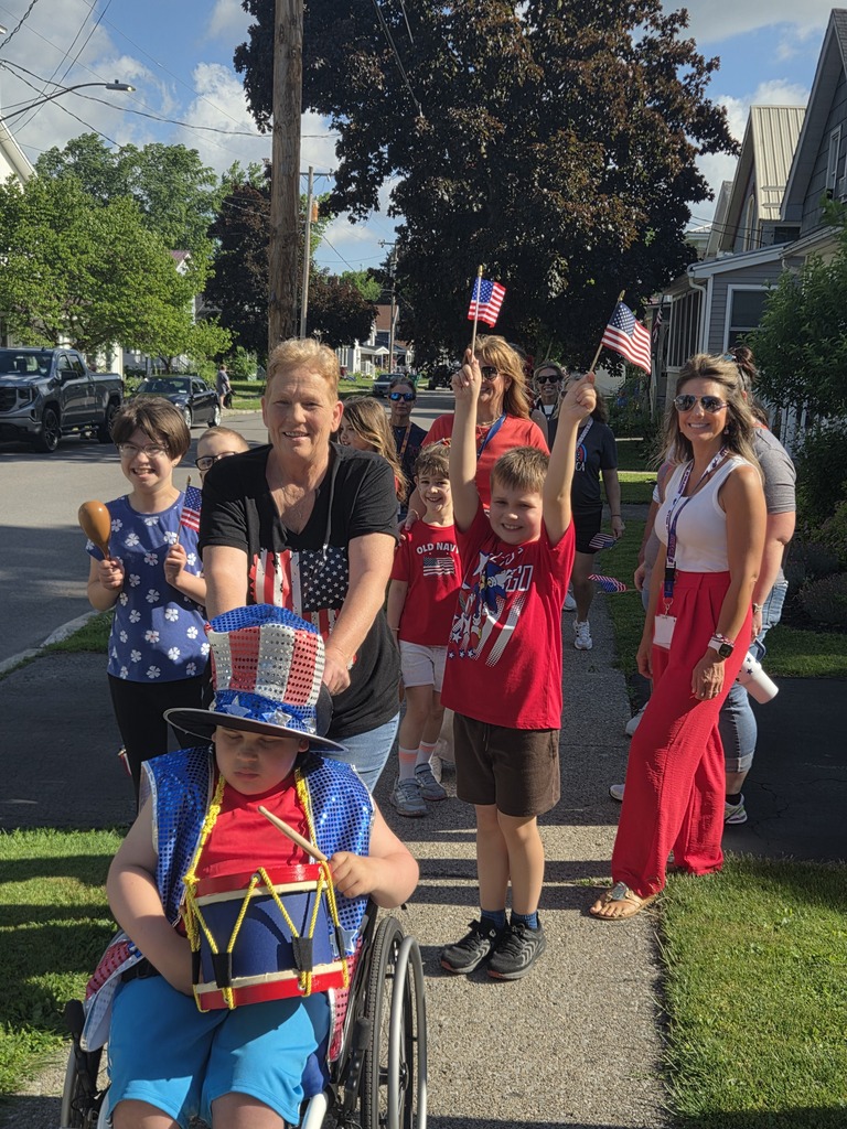 Scenes from Attica Elementary School's June 12 Flag Day Parade.