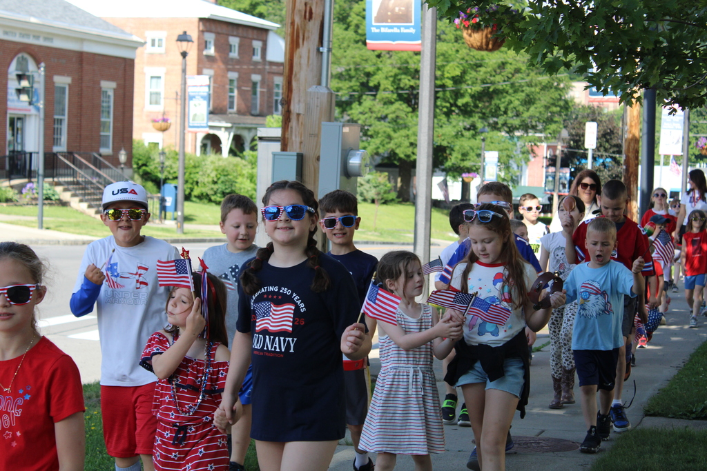Scenes from Attica Elementary School's June 12 Flag Day Parade.