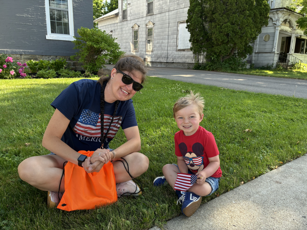 Scenes from Attica Elementary School's June 12 Flag Day Parade.