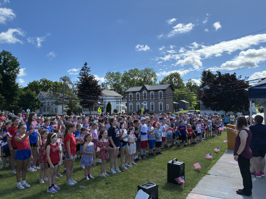 Scenes from Attica Elementary School's June 12 Flag Day Parade.