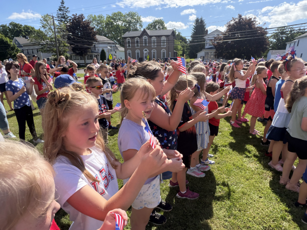 Scenes from Attica Elementary School's June 12 Flag Day Parade.