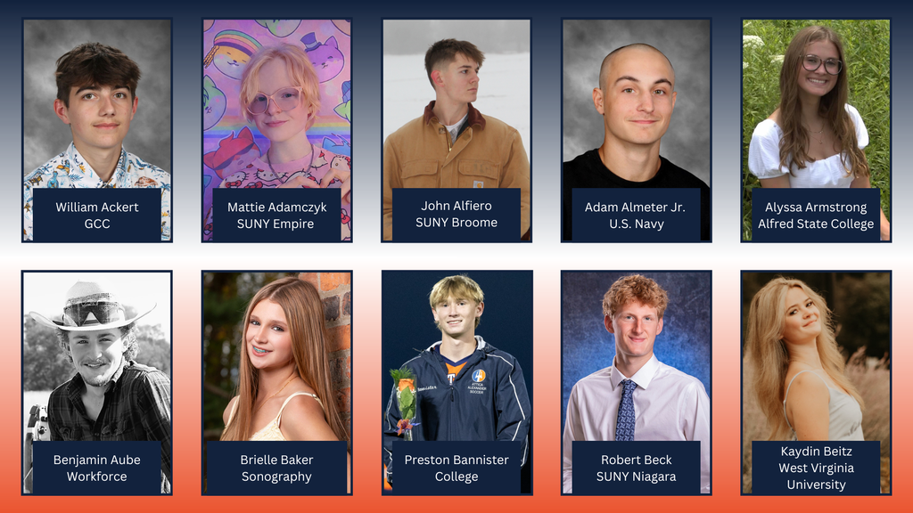 Senior spotlights graphic.