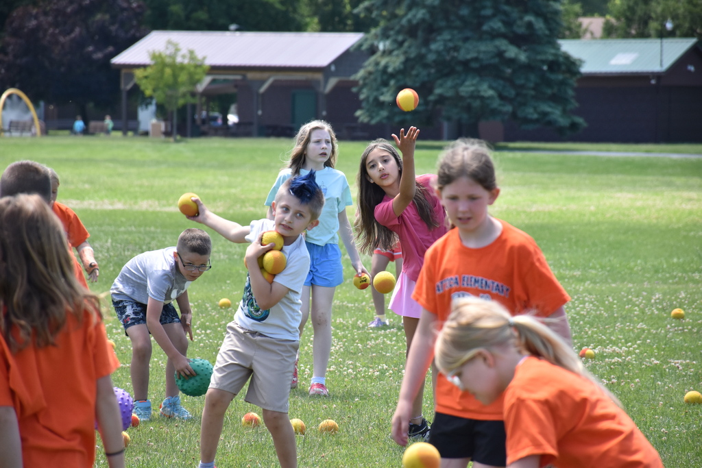 Scenes from Fun Day at Attica Elementary School on June 23. 