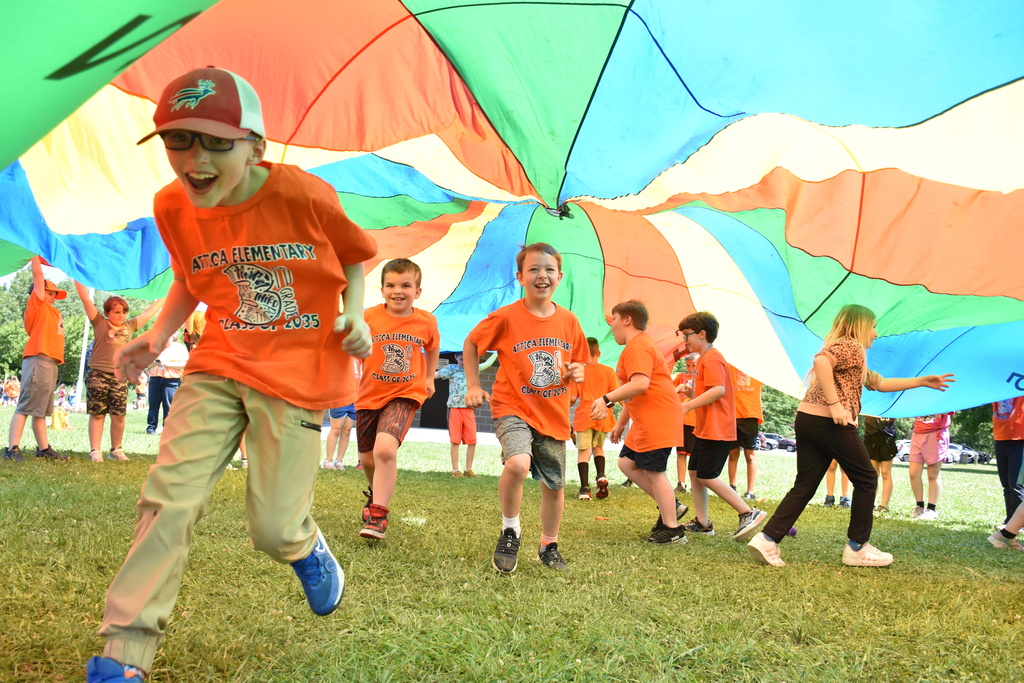 Scenes from Fun Day at Attica Elementary School on June 23. 